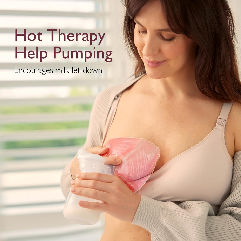 Momcozy large breast therapy pack provides full coverage for even cooling or warming.