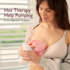 Momcozy large breast therapy pack provides full coverage for even cooling or warming.