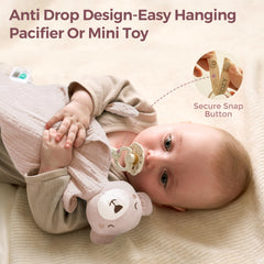 Momcozy Lovey four knotted corners encourage tactile exploration