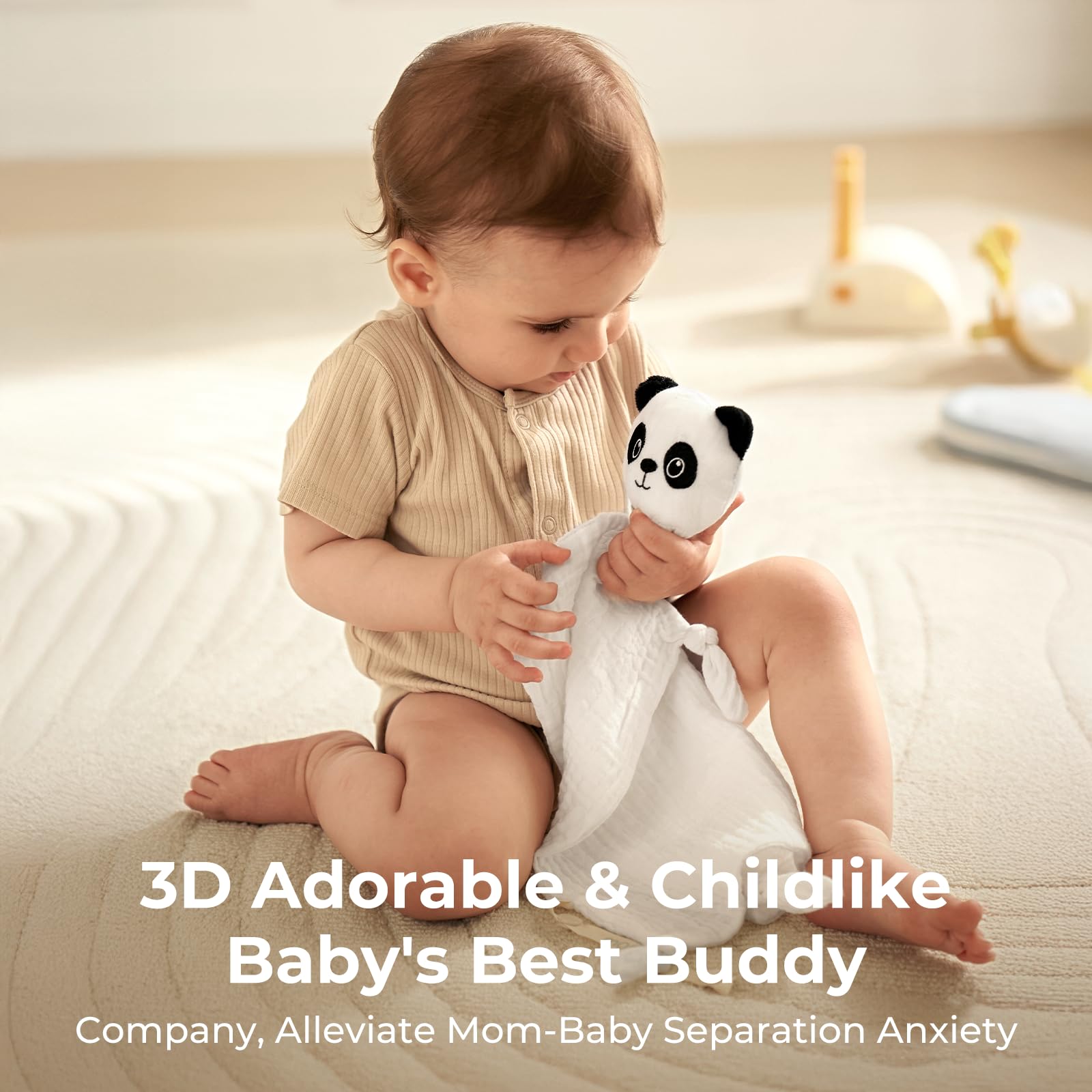 Momcozy Lovey stroller-attachment keeps comfort close during travel.