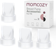 Momcozy M5 duckbill valve seal ensures a secure fit to minimize leaks.