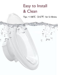 Momcozy M5-compatible flange accessory designed by moms for easier pumping