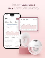 Momcozy M5 ultra-light compact design highlighted for portability