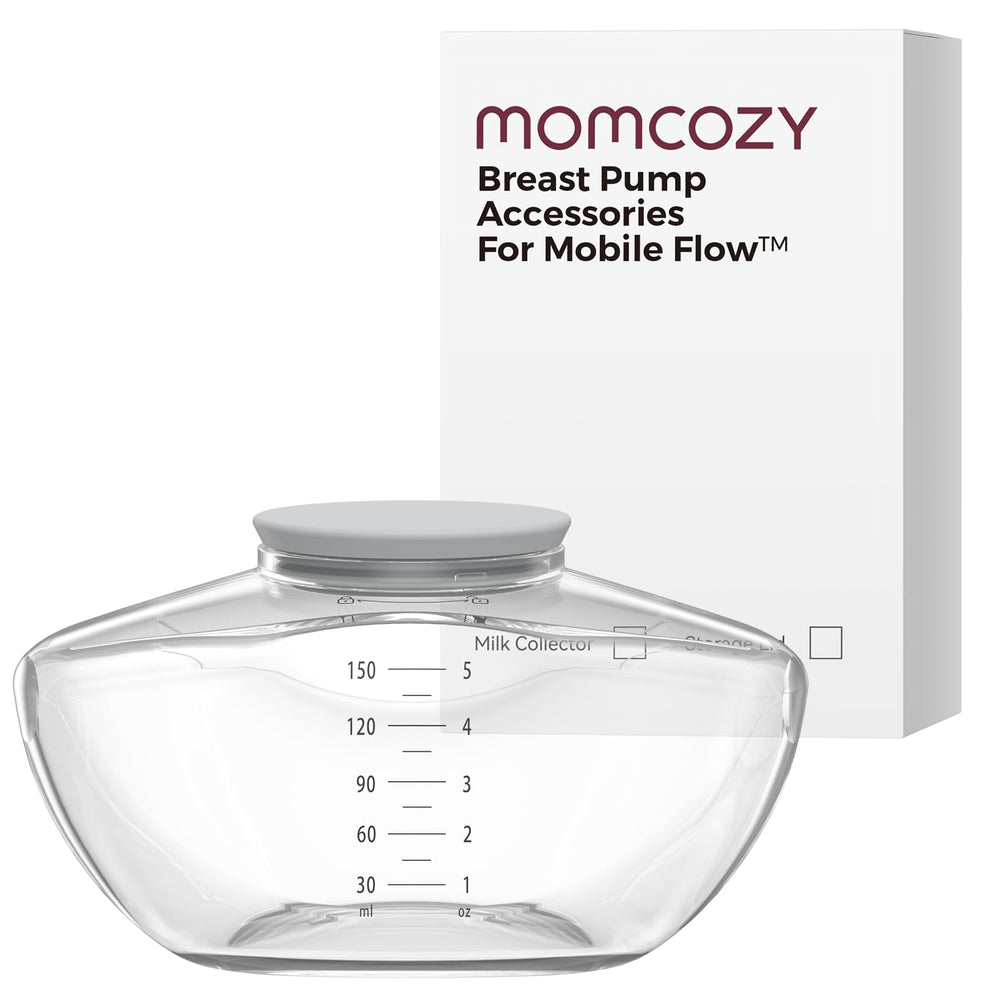 Momcozy M9 container replacement for clean, compatible milk collection.