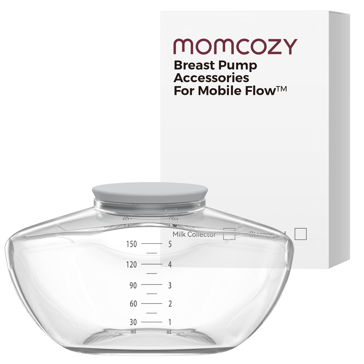 Momcozy M9 container replacement for clean, compatible milk collection.