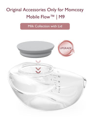 Momcozy M9 pump parts for BPA-free, safe pumping.