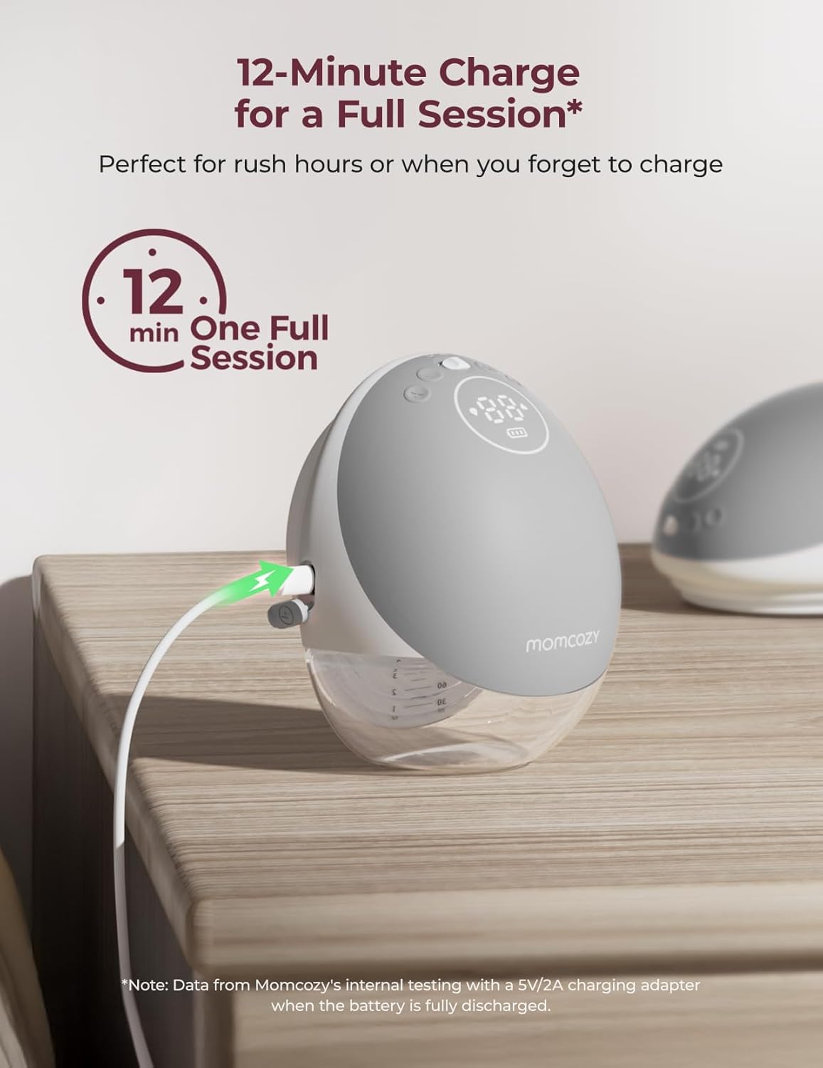 Momcozy M9 quiet pump experience supports efficient pumping