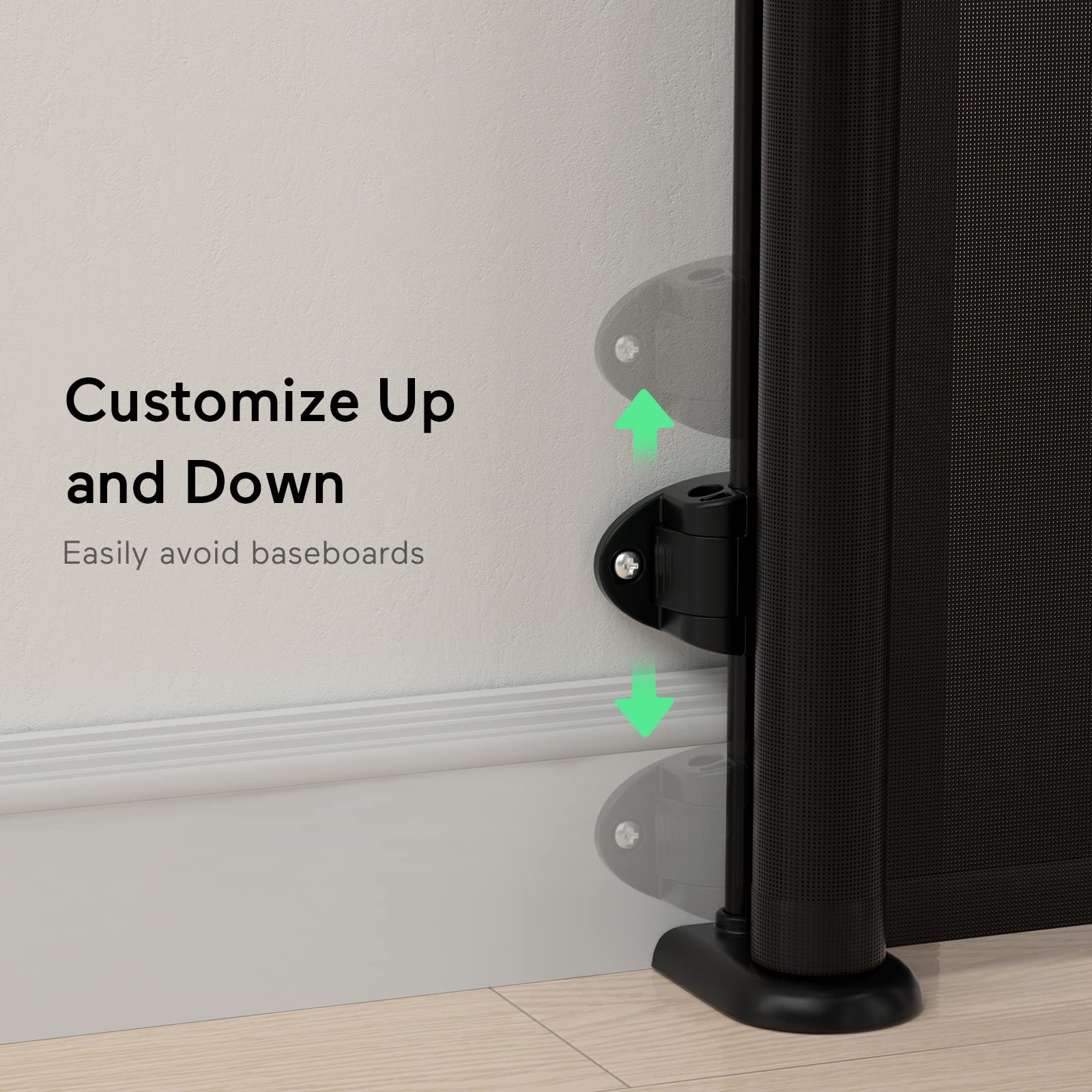 Momcozy mesh gate one-handed operation for busy parents