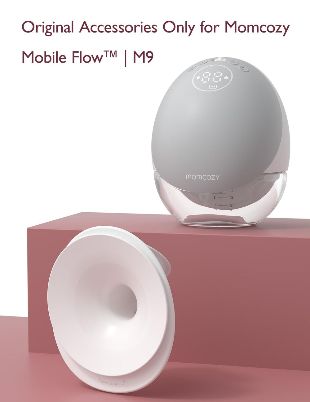 Momcozy Mobile Flow M9 replacement kit supports reliable pumping