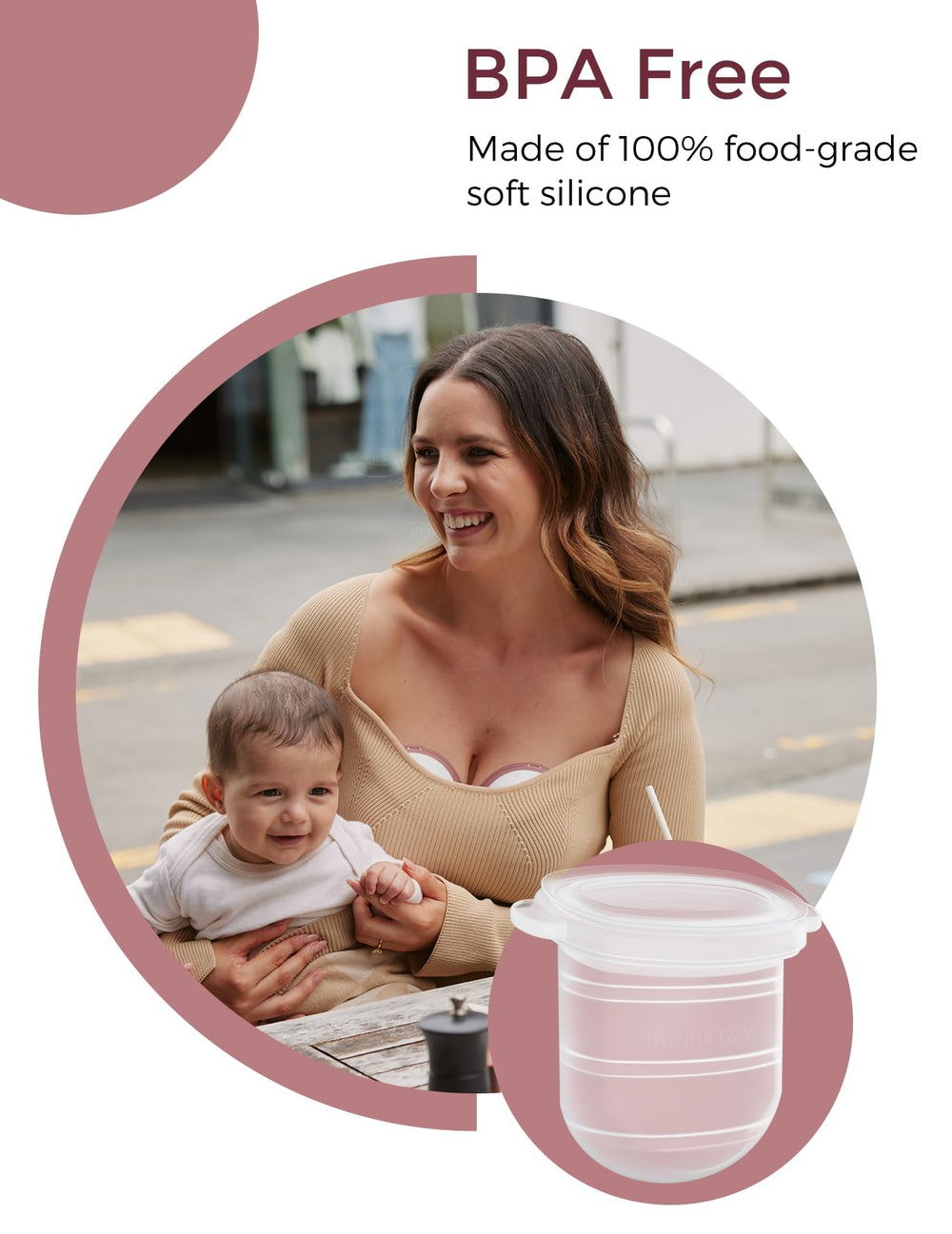 Momcozy Mobile Style accessory pack ready for quick replacement during pumping