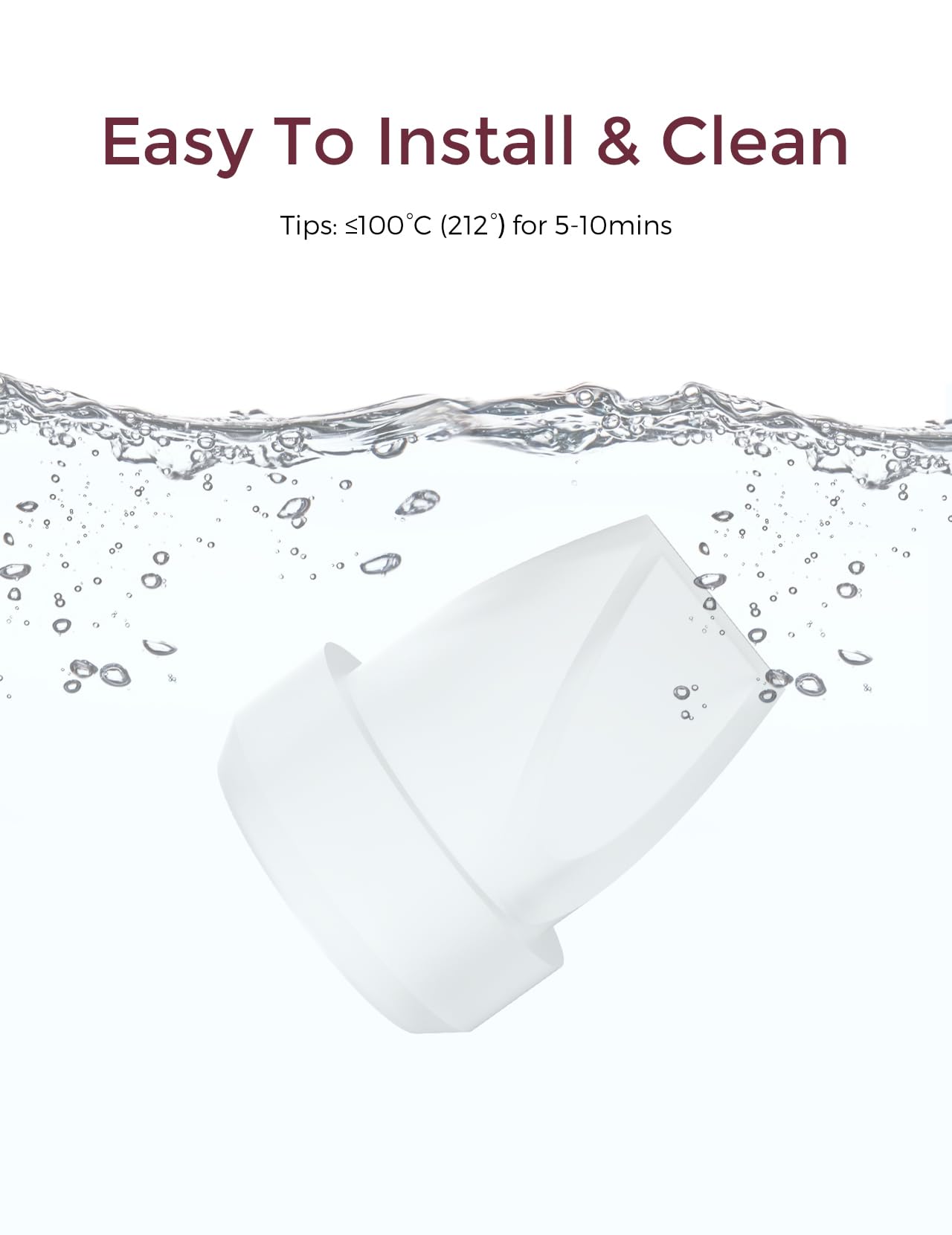 Momcozy Mobile Style M6 original accessories pack with four pieces.
