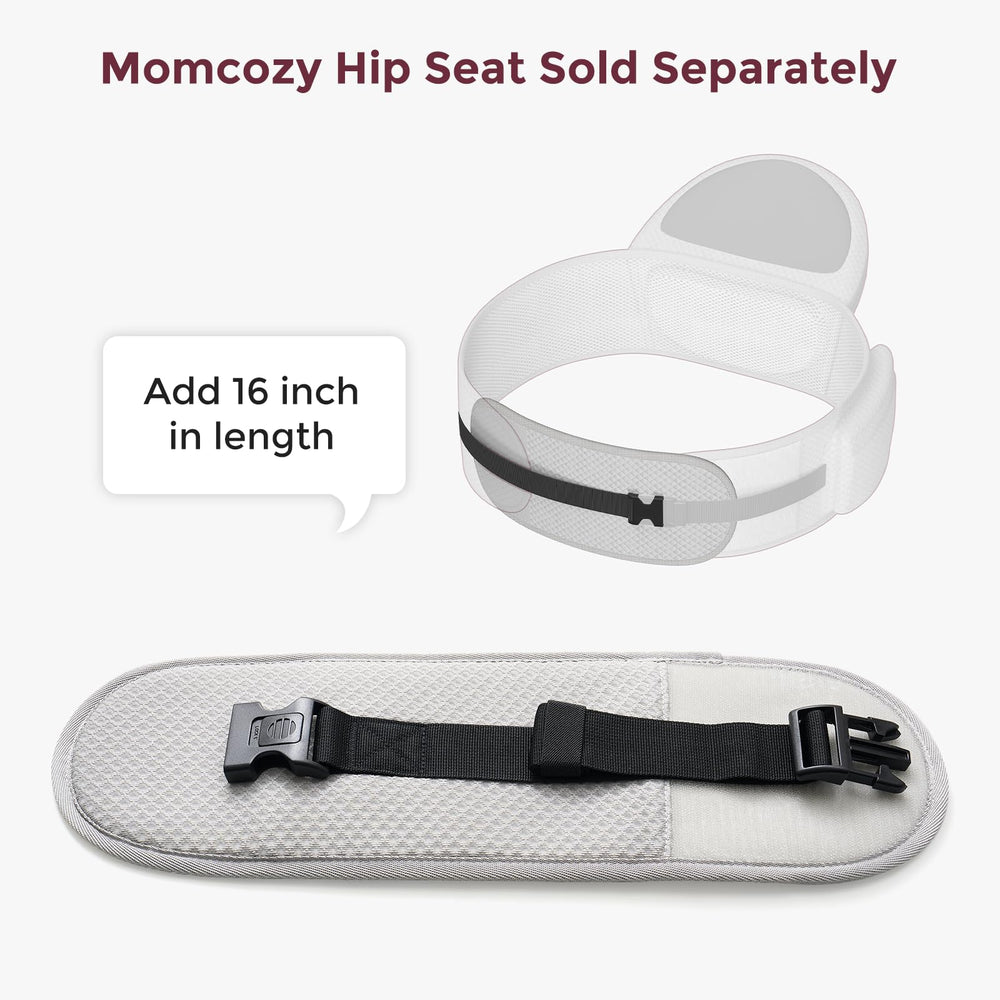 Momcozy Belt Extender for Move2Fit, simplified attachment enhances fit.