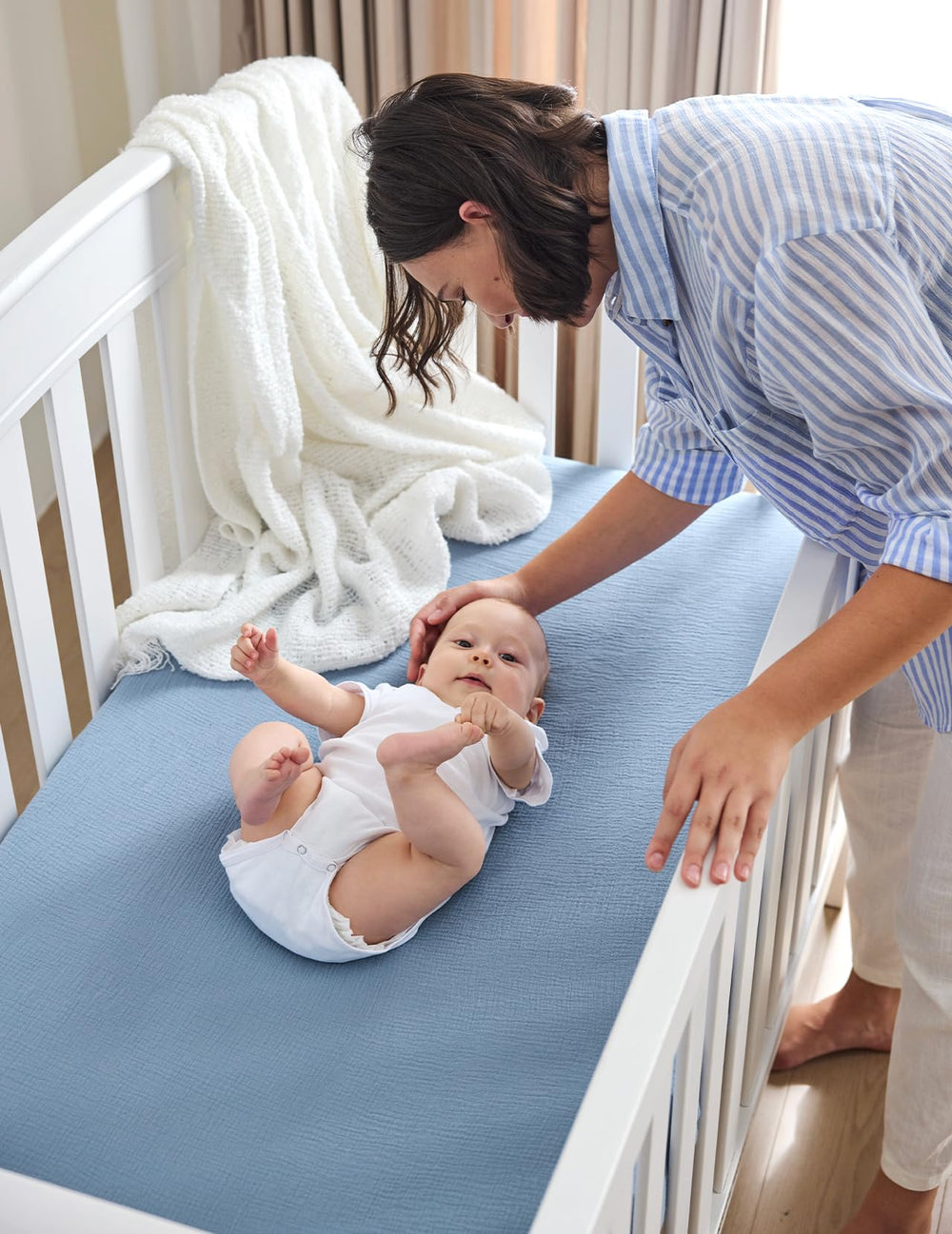 Momcozy 2-pack for quick changes between naps and baths.