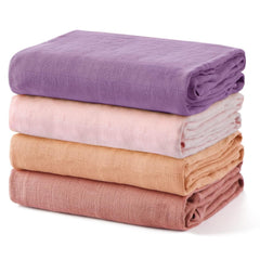 Momcozy muslin swaddle blanket 47x47 soft-touch fabric for baby comfort