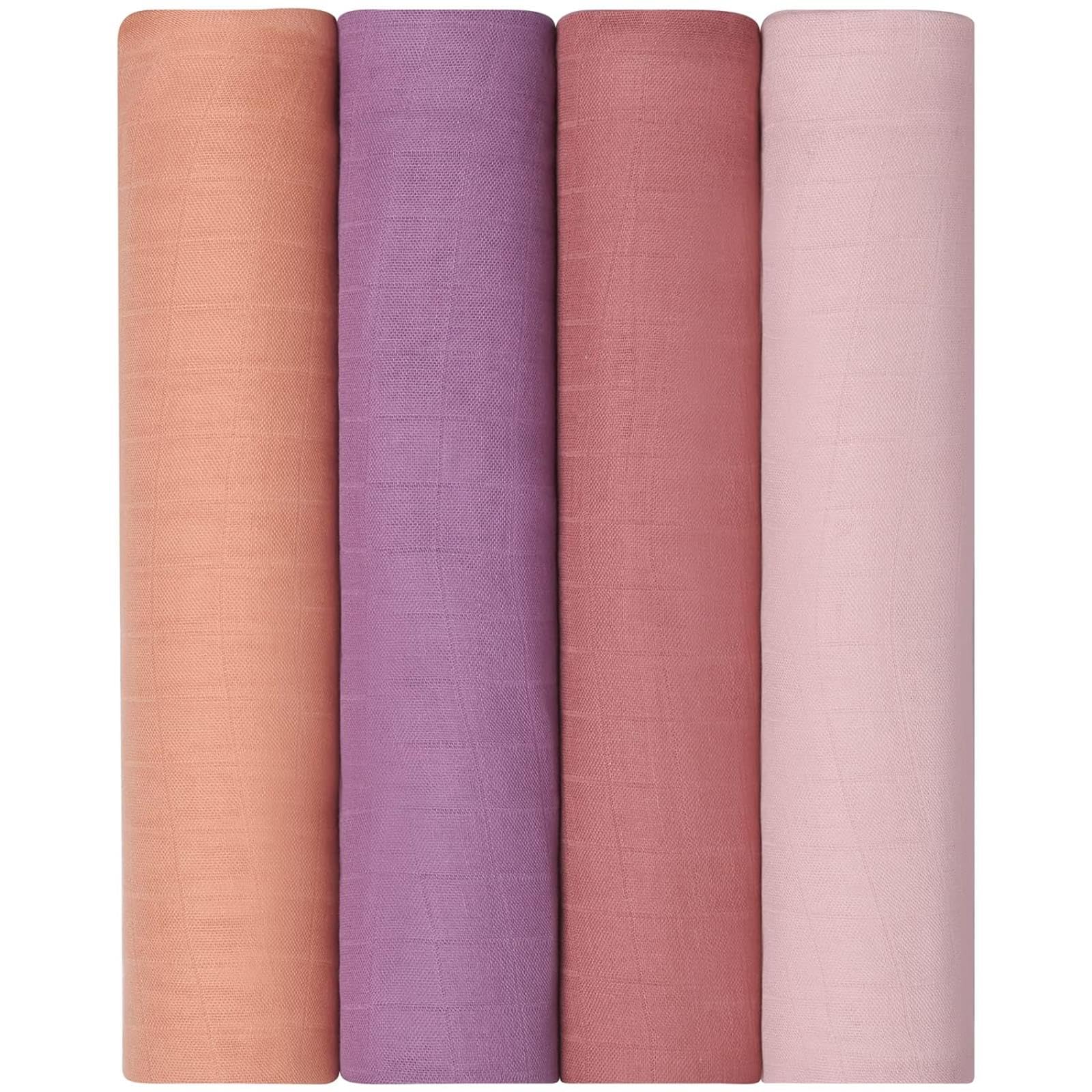 Momcozy swaddle blanket 47x47 supports temperature regulation for baby comfort