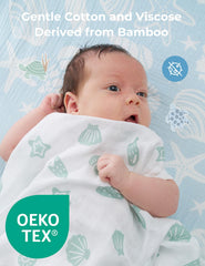 Breathable double-layer fabric from Momcozy supports comfortable sleep and temperature balance.