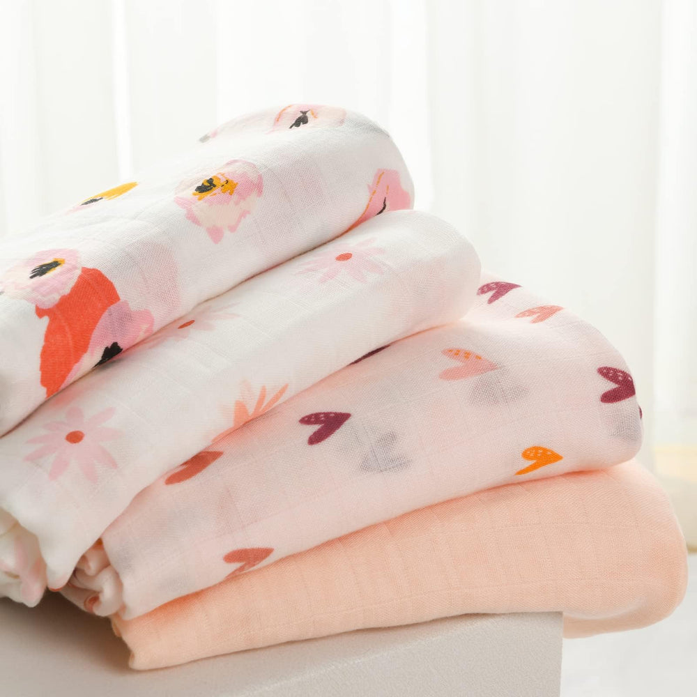 Momcozy Muslin Swaddle color varieties for boys and girls