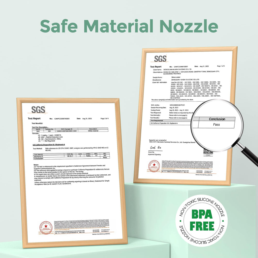 Up to 70 kPa suction meets hospital-grade performance in a baby-friendly design.