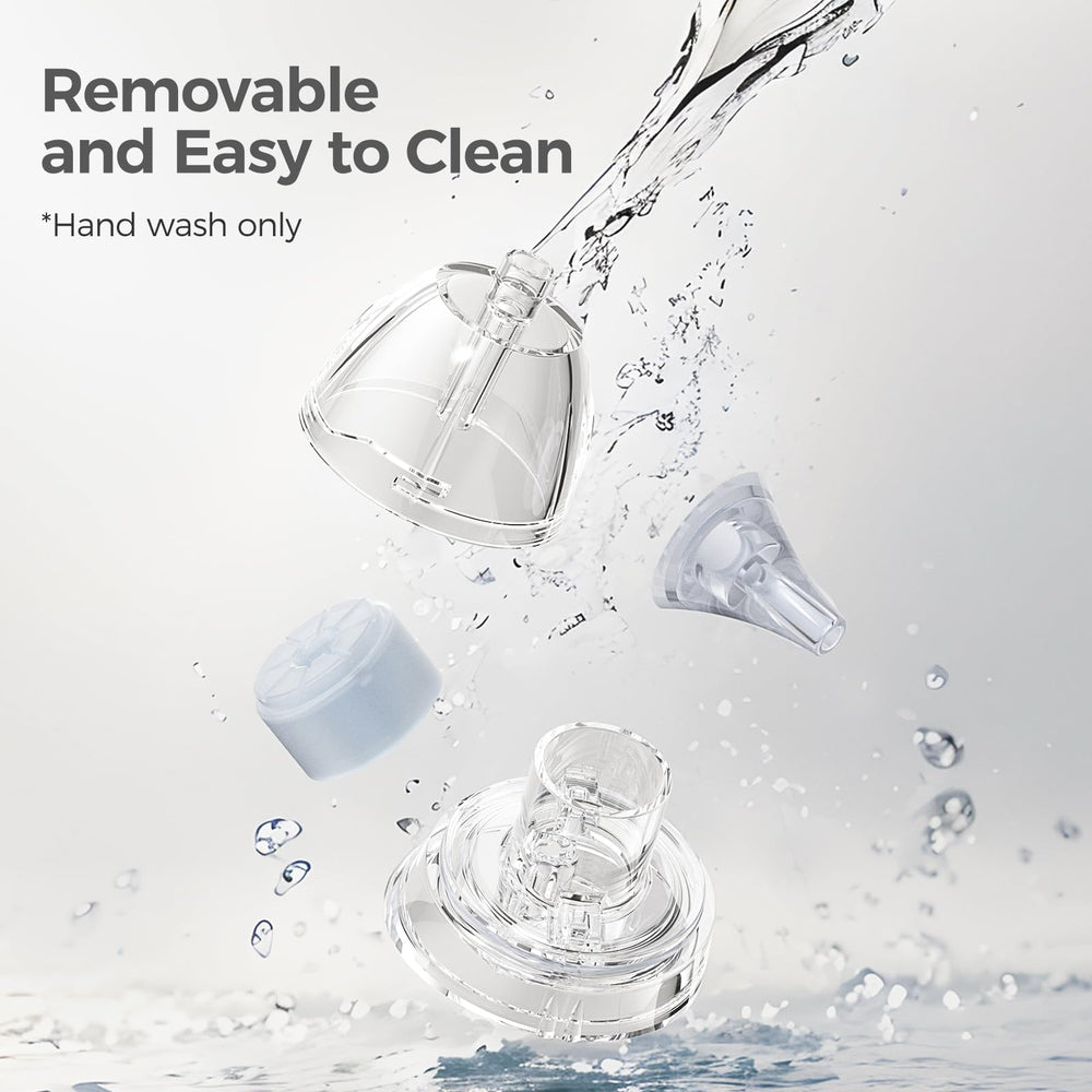 Momcozy nasal aspirator compact and quiet for peaceful cleanup