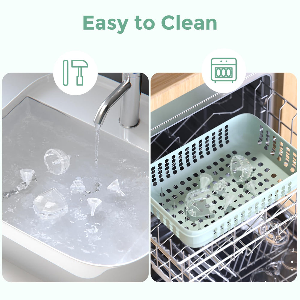 Quiet, safe materials support comfortable use during fussier days.