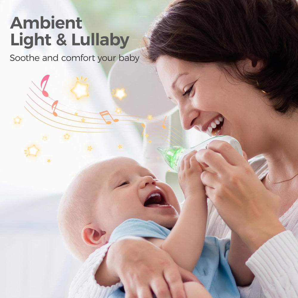 Momcozy nasal aspirator silicone tips are soft, BPA-free, and safe for infants
