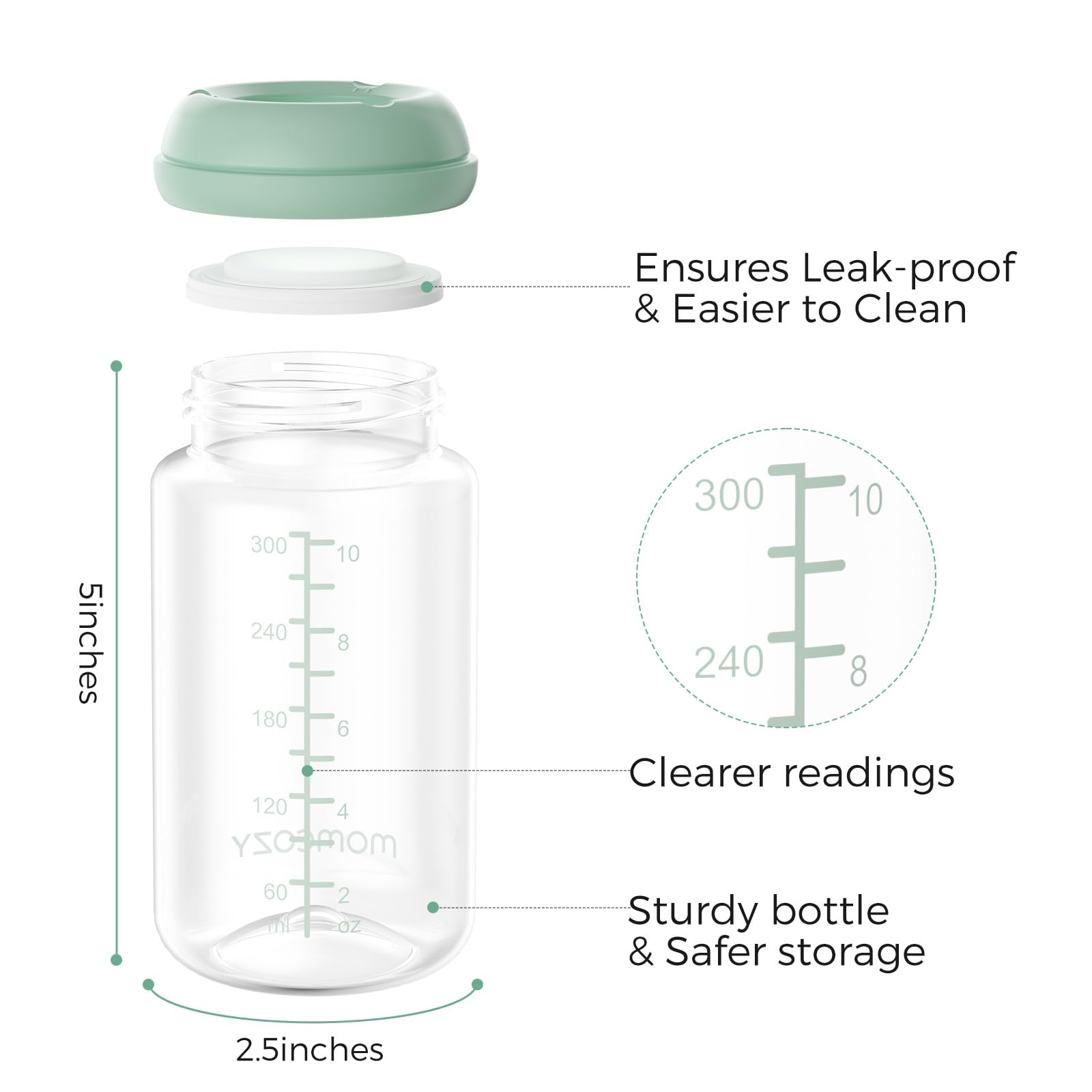 Momcozy all-in-one solution supports warming, storing, and feeding.