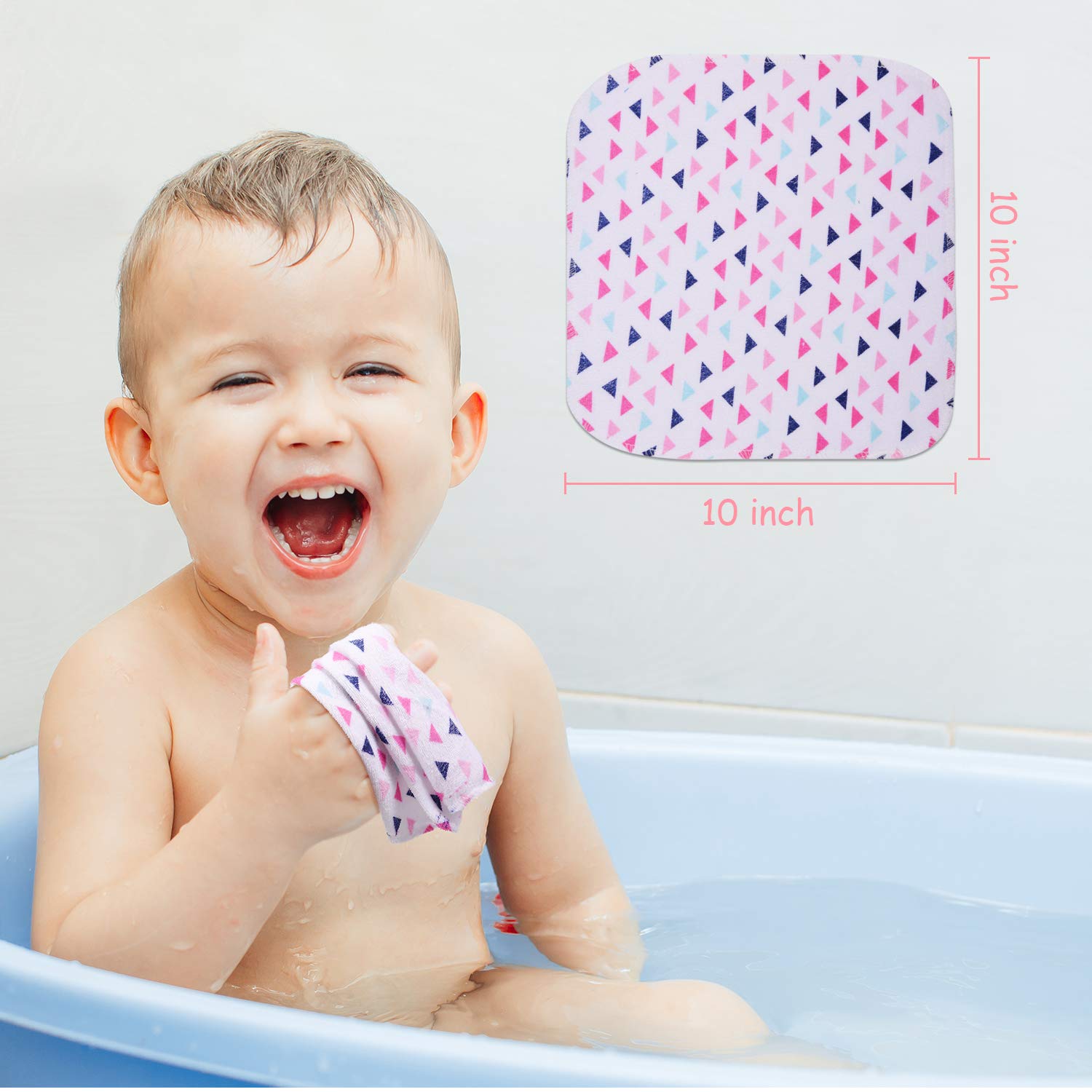 Momcozy natural reusable baby wipes are gentle on sensitive skin.