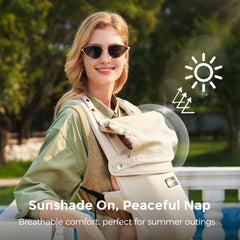 Momcozy sunshield removable for sunny days