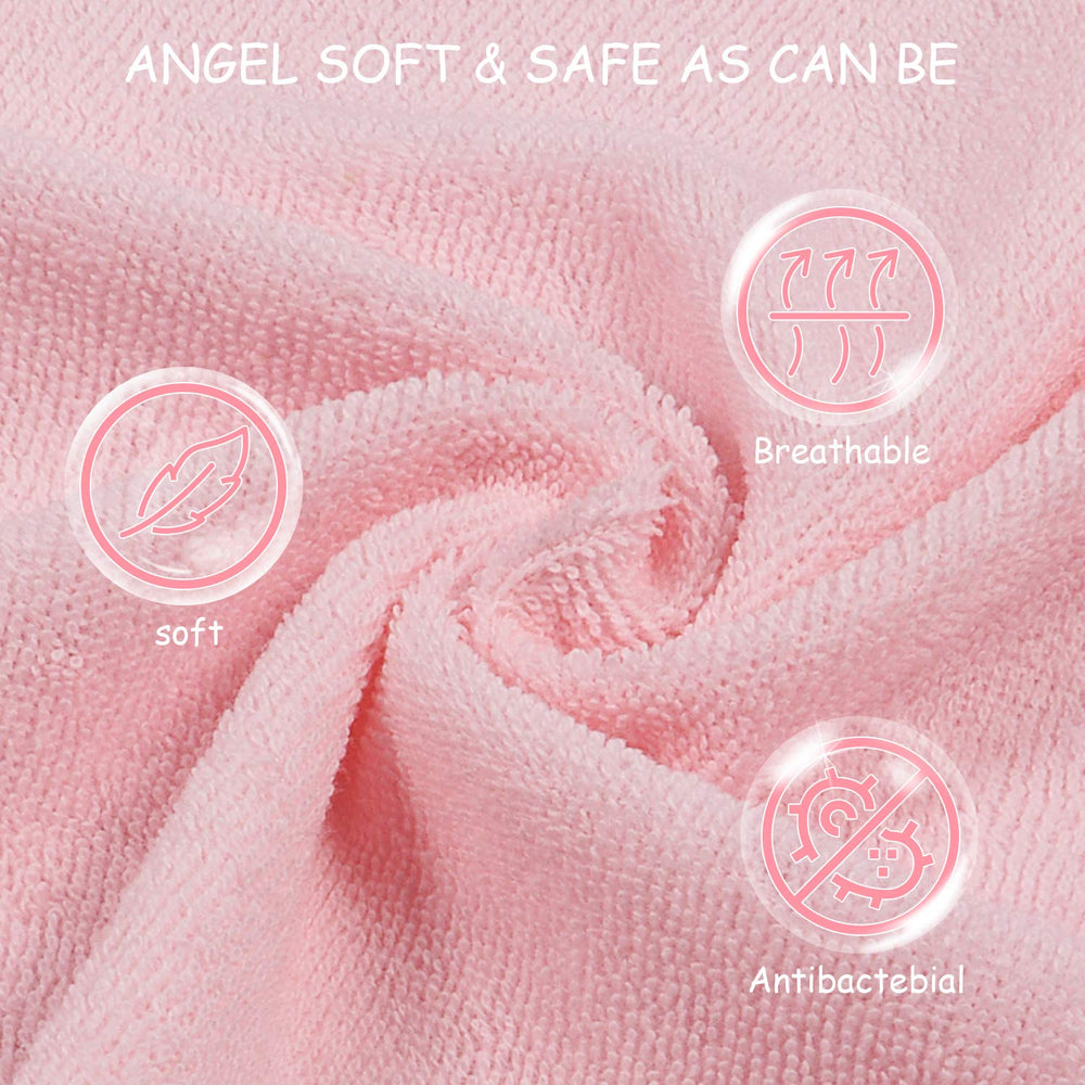 Momcozy newborn face towel set delivers a soft touch for tiny features.