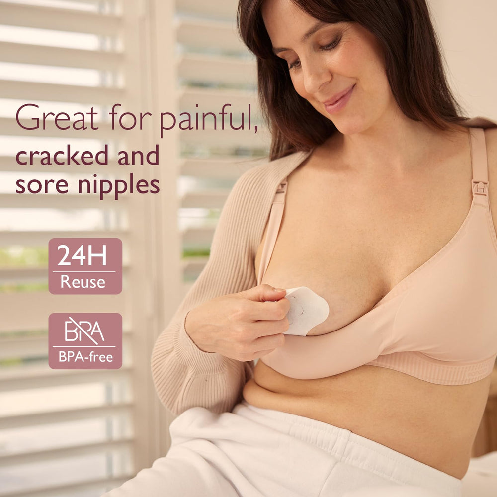 Momcozy contoured cut-out design offers secure coverage and protection.