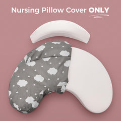 Adjustable waist strap keeps pillow stable for ergonomic feeding.
