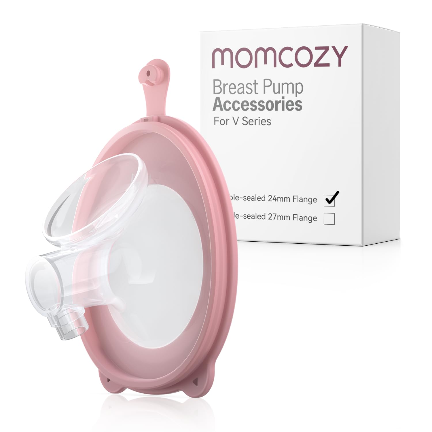 Momcozy original 24mm flange insert for V1/V2 Pro, enhances fit and pumping comfort