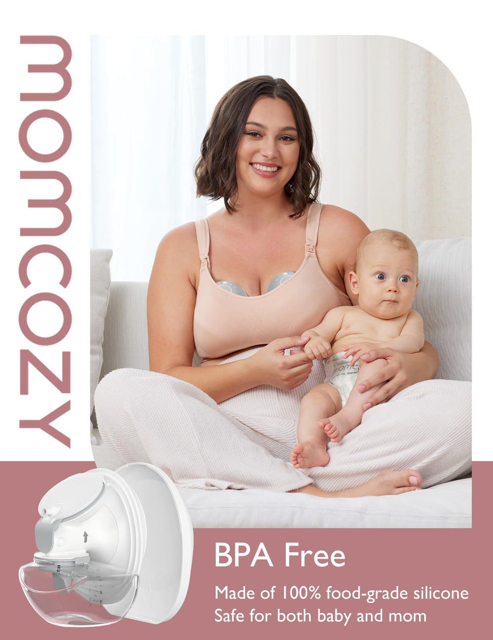 Momcozy Original Parts Set offers dependable replacements for Upgraded Mobile Flow M9.