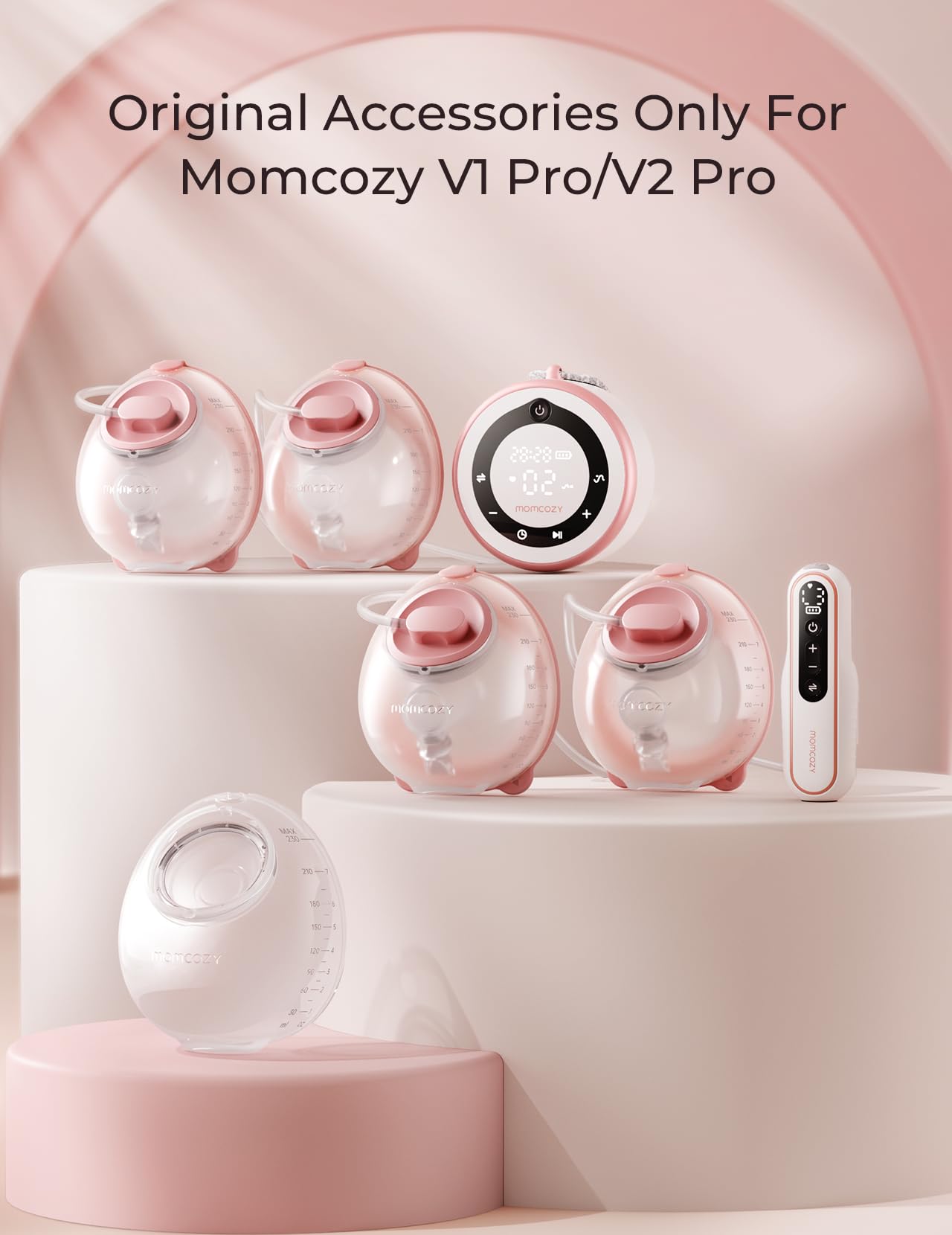 Momcozy milk collector compatible with V1 Pro and V2 Pro.
