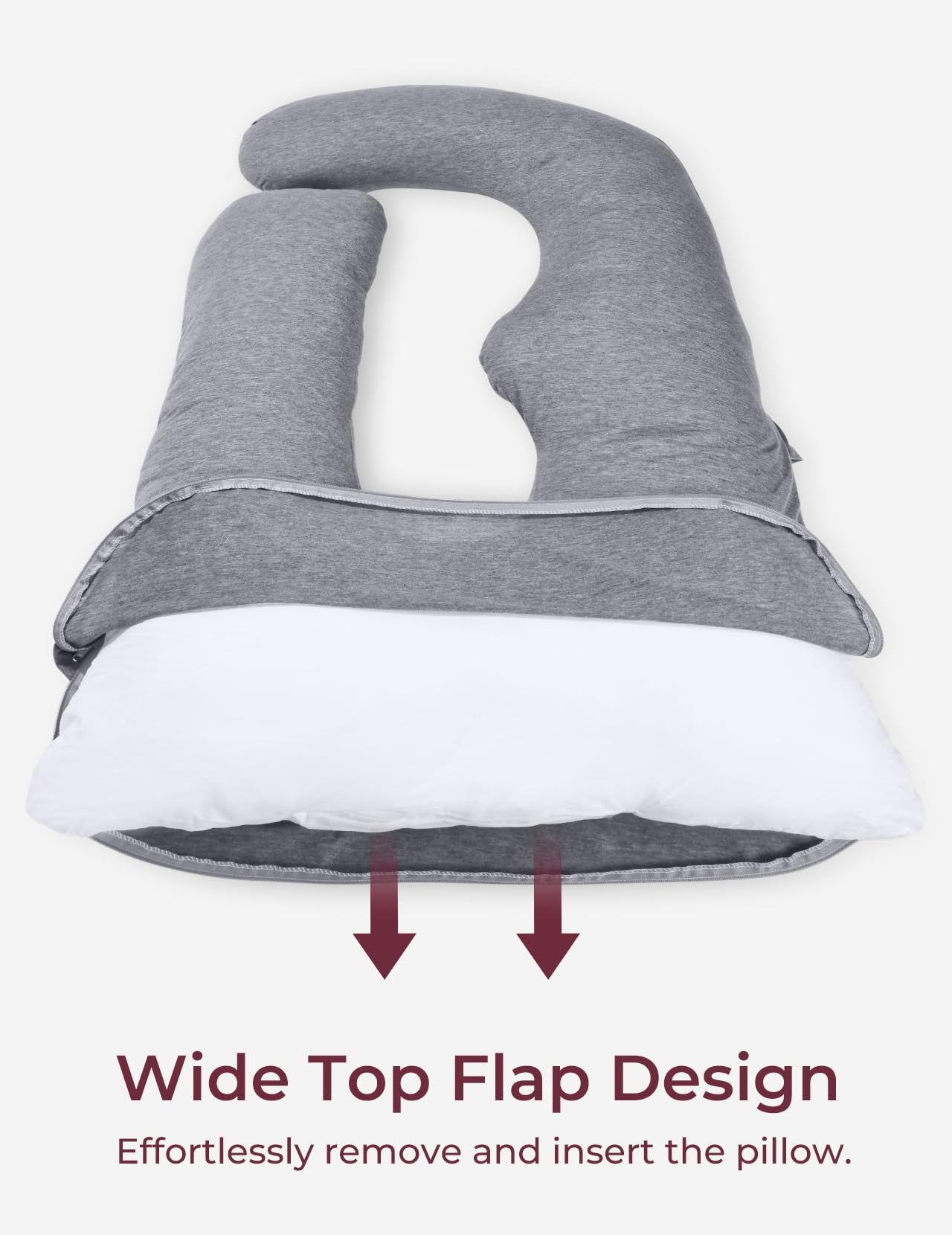 Momcozy easy-care machine washable cover resists fading and shrinking.