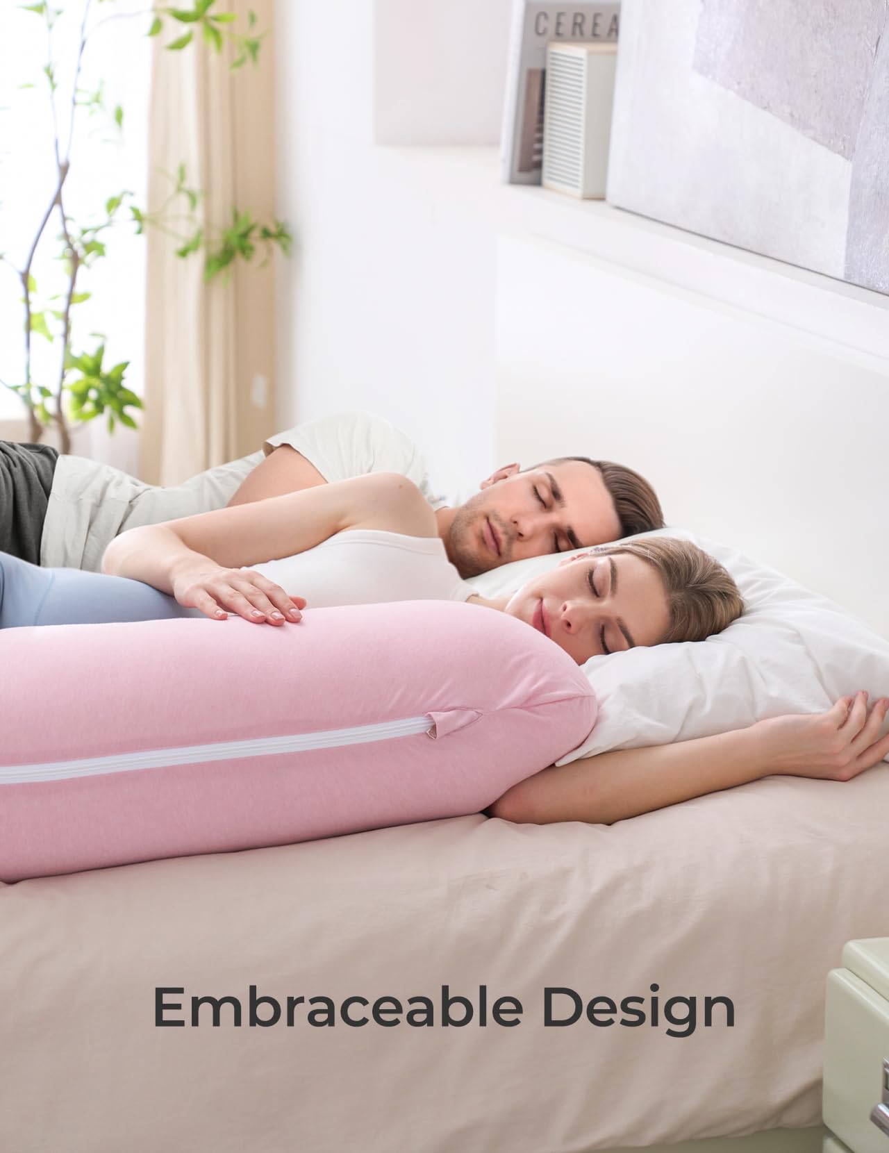 Momcozy belly-back support during reading or nursing sessions