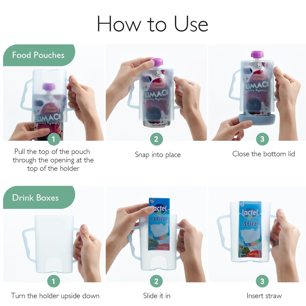 Momcozy portable pouch holder is lightweight and travel-friendly
