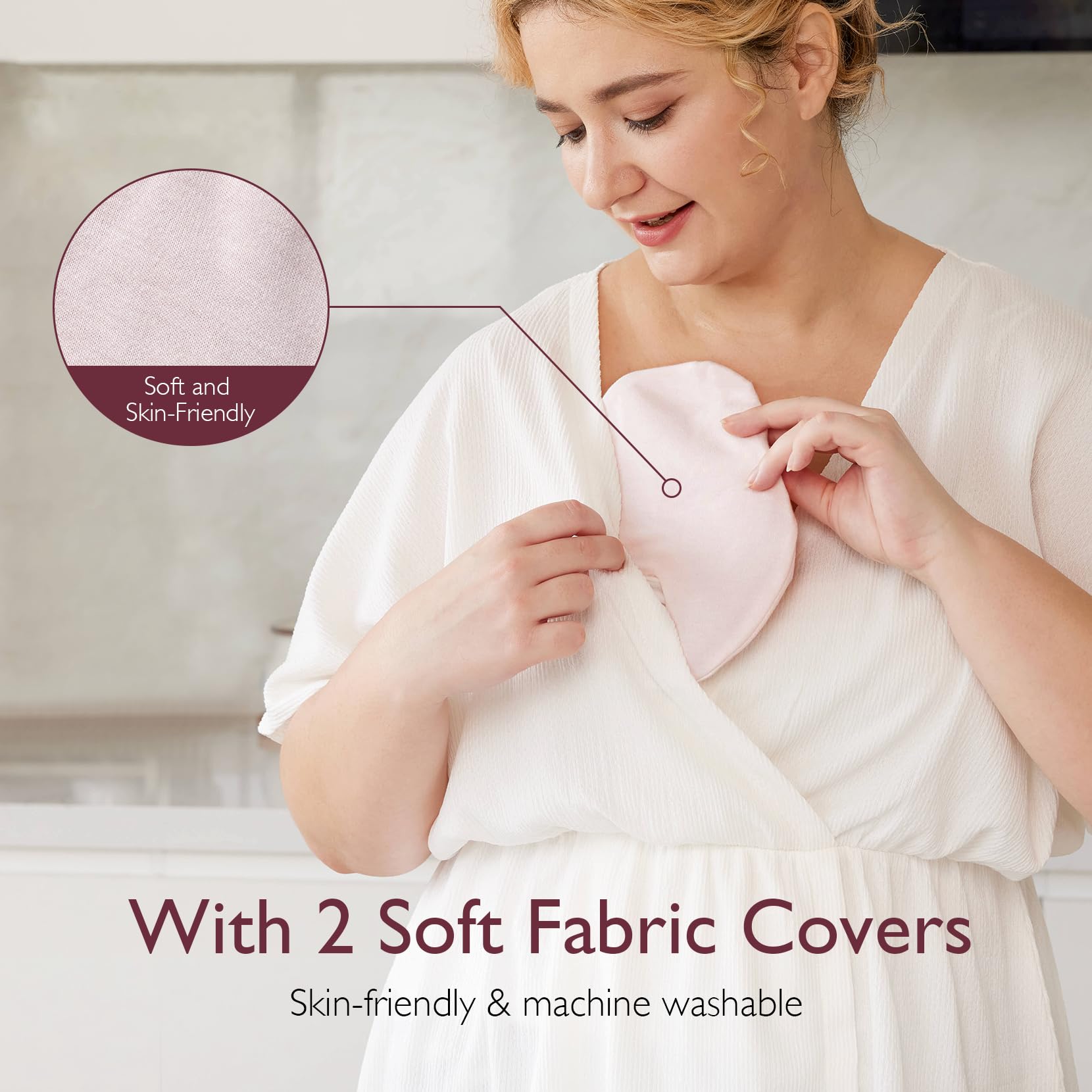 Momcozy postpartum breast care solution supports daily nursing routines.
