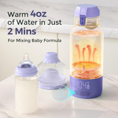 Momcozy precise temperature control for tailored warming of milk or water