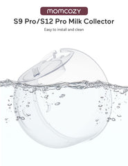 BPA-free Momcozy pump parts ensure safer contact with breast milk.