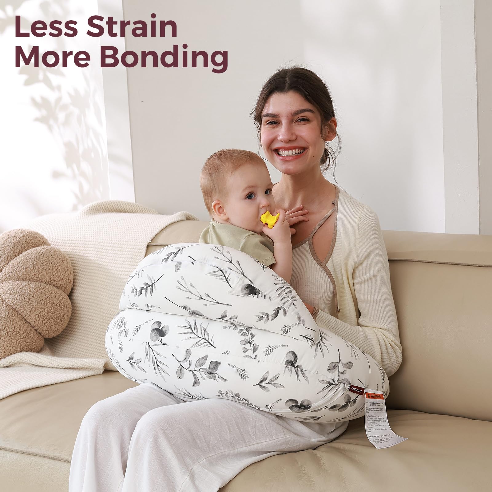 Momcozy removable cotton cover for easy cleaning