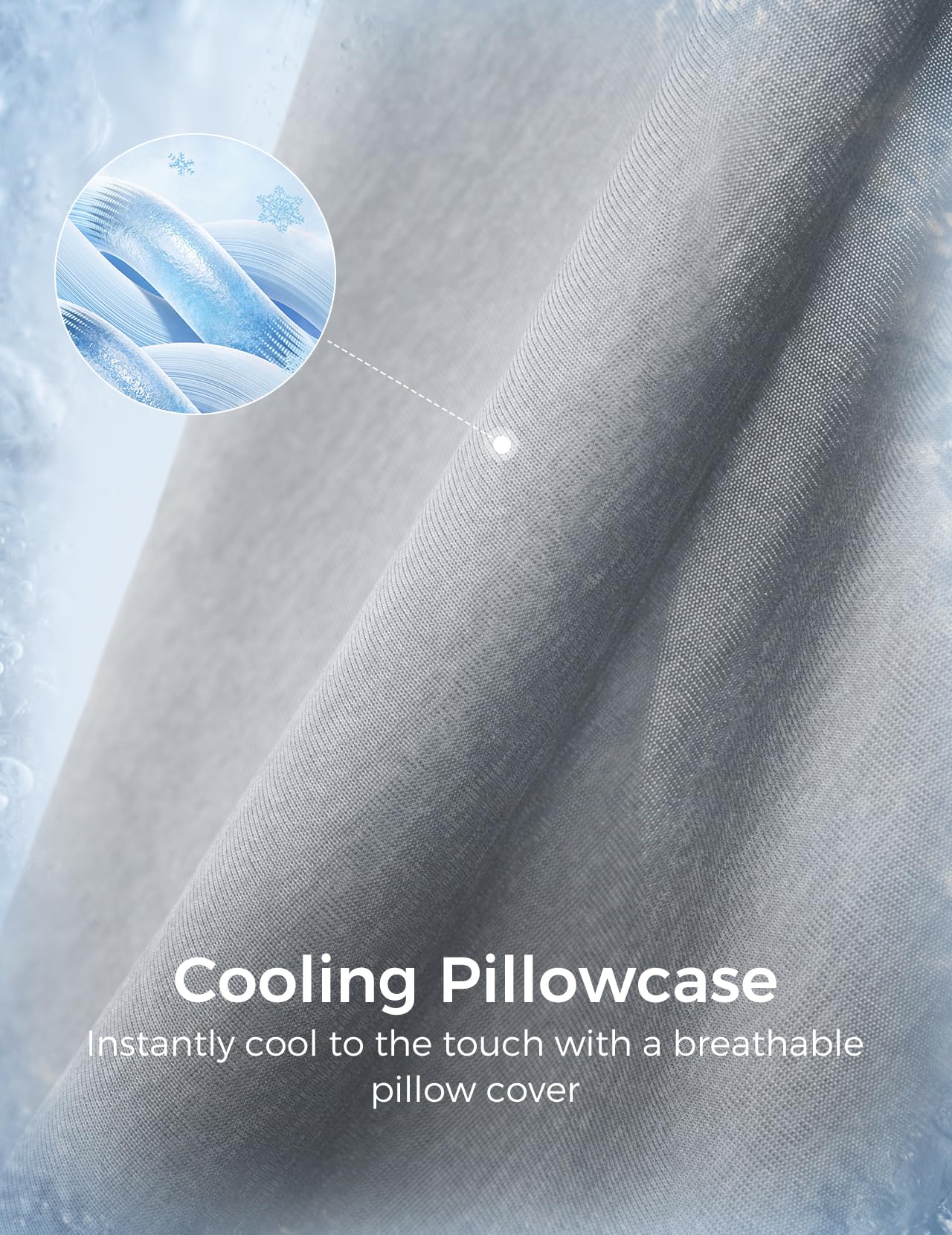 Momcozy removable cooling cover being removed for machine washing
