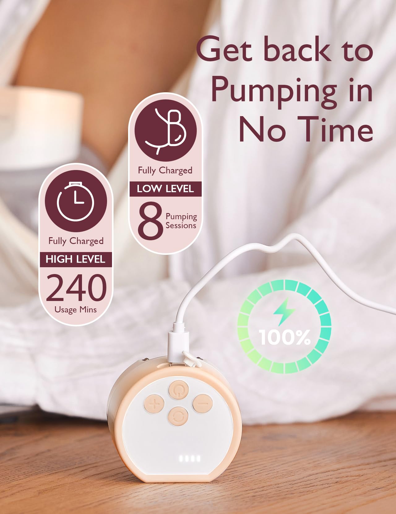 Momcozy S12 Pro BPA-free silicone for safe materials