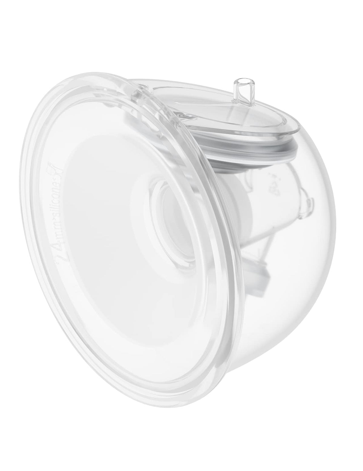 Momcozy S9 Pro S12 Pro 24mm flange with milk collector for a secure seal.