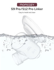 S9 Pro/S12 Pro linker component fits securely for smooth milk transfer
