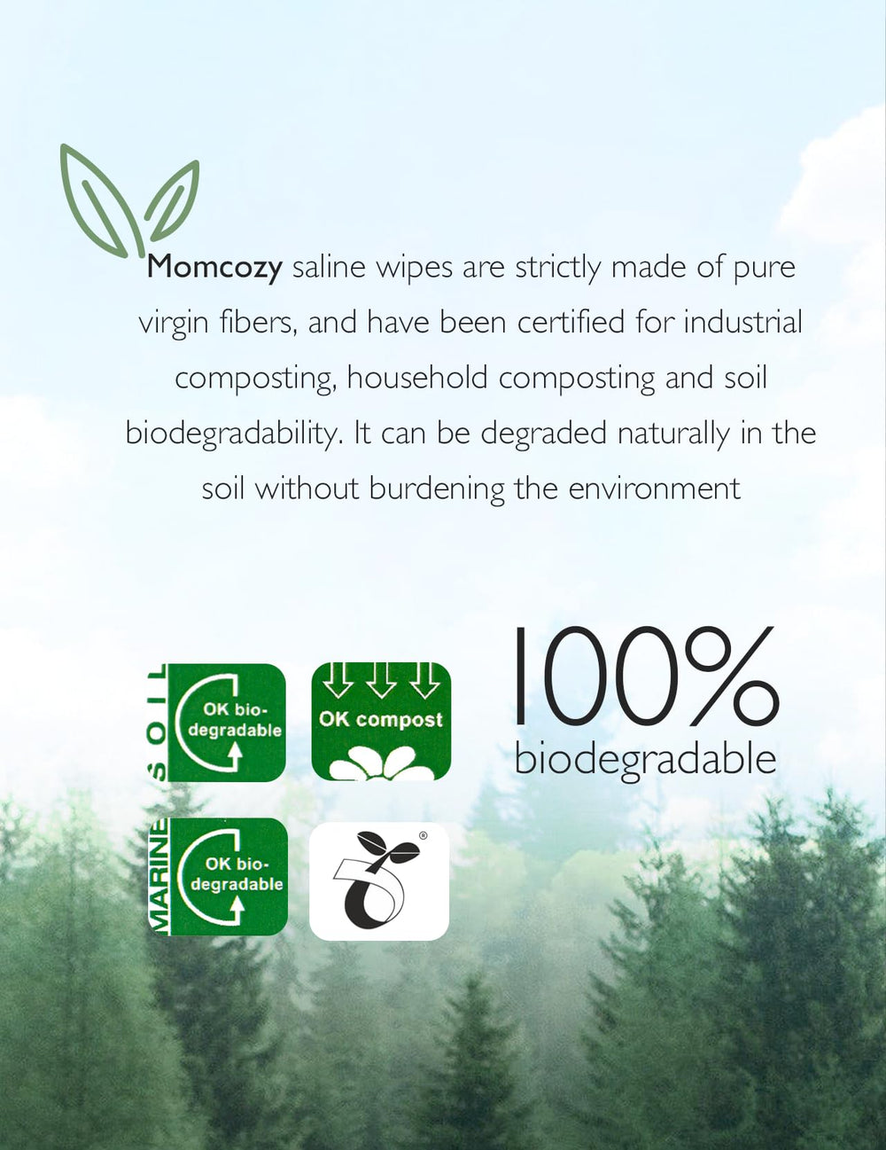 Momcozy wipes safe for nose, eyes, and face cleaning.