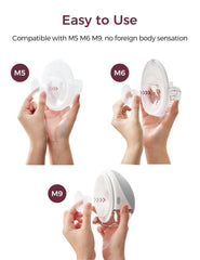 Momcozy silicone replacement parts, 15mm, BPA-free for safe pumping sessions.