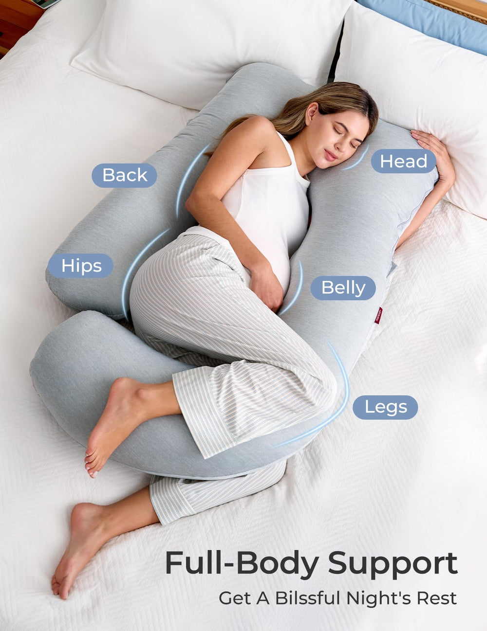 Momcozy silk-cotton fill preserves shape for lasting comfort