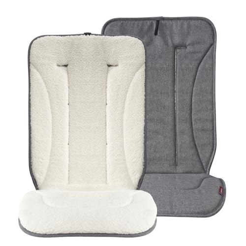 Momcozy soft fabric winter liner provides plush warmth and comfort.
