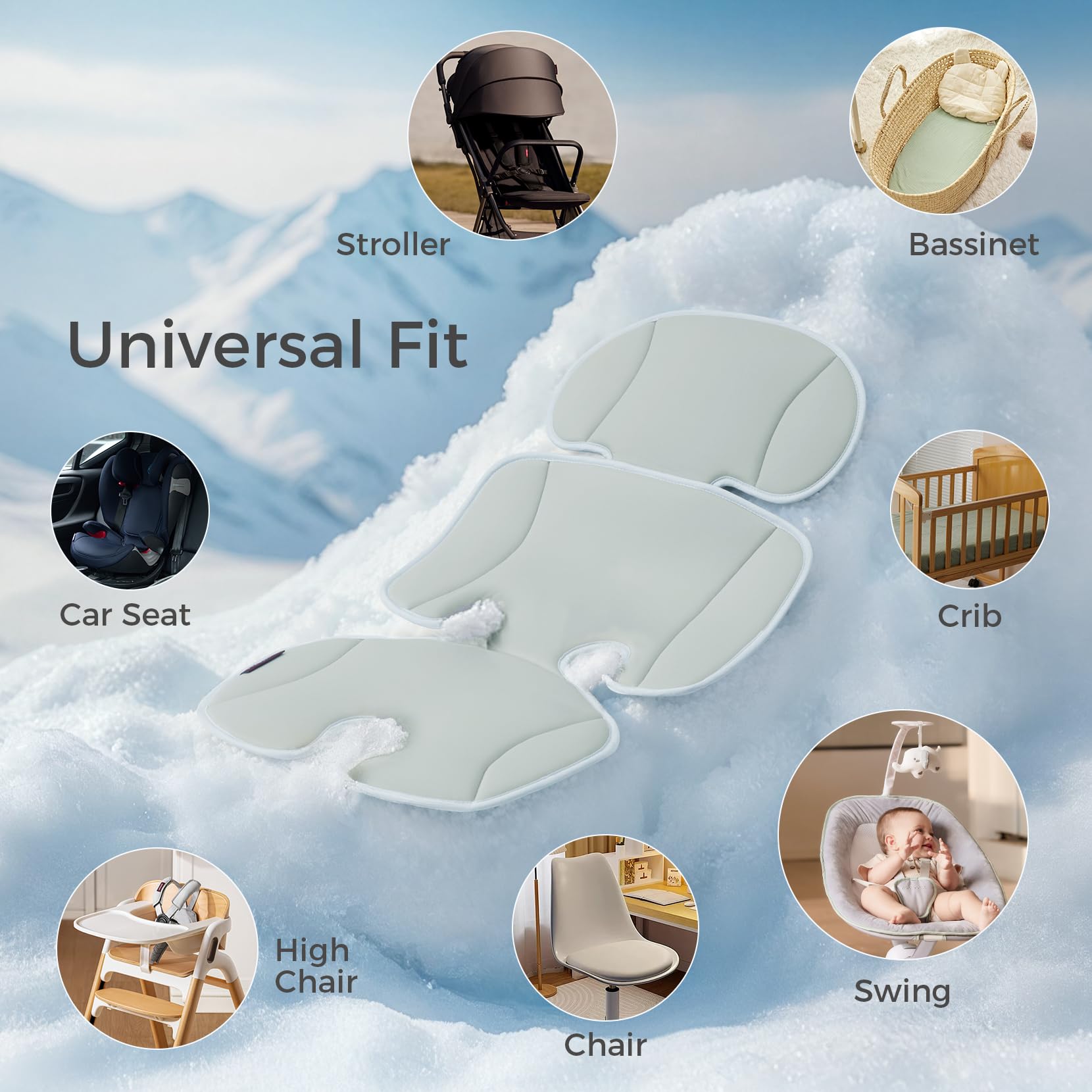 Skin-friendly comfort from Momcozy pad for longer outings